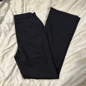 Navy Pinstripe Pant